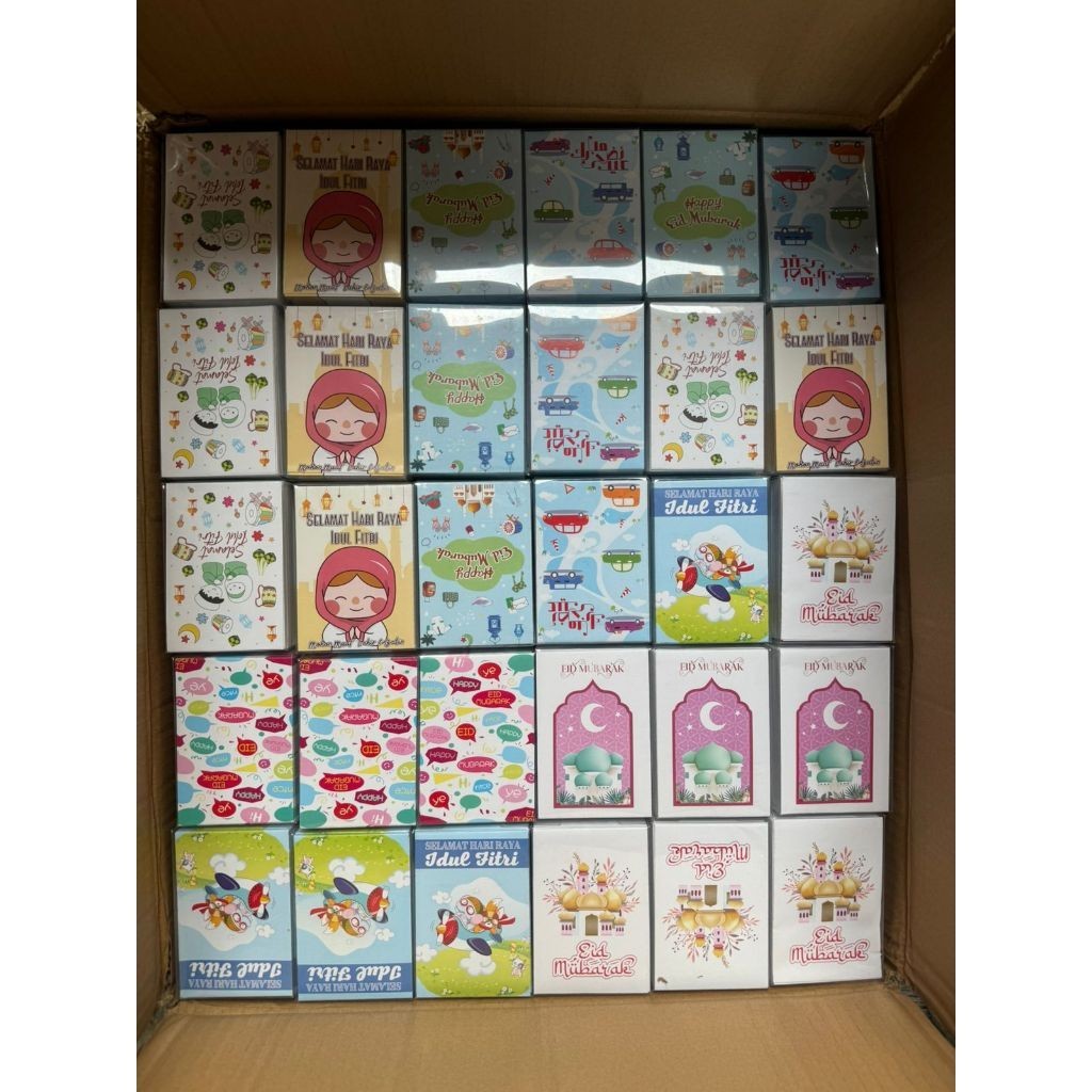 

( MA )AMPLOP LEBARAN HARI RAYA ISI 50 PCS
