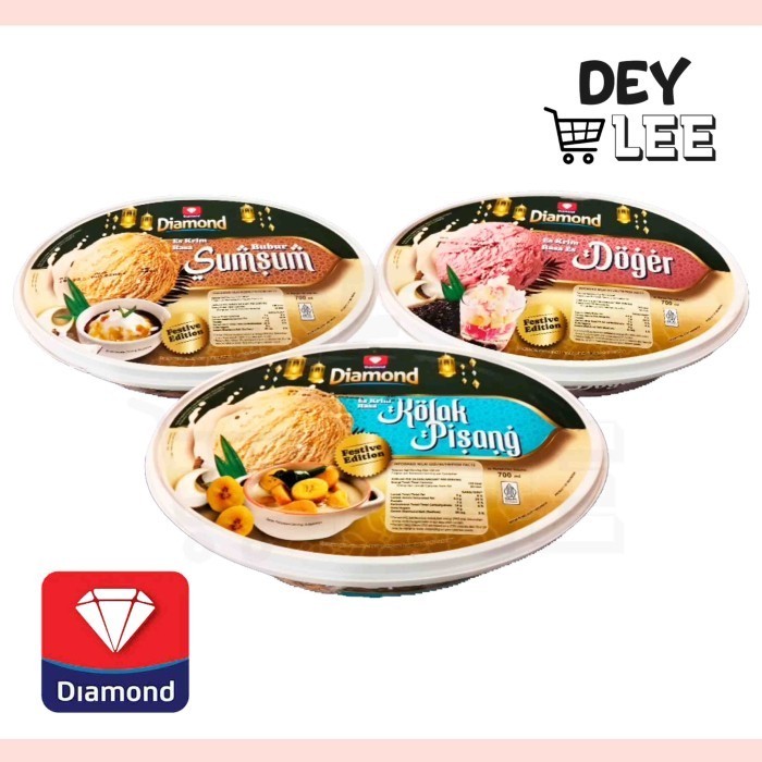 

Es Krim DIAMOND 700ml Ice Cream Kolak Pisang Es Doger Bubur Sumsum Festive Edition Lebaran Tajil Buka Puasa Bandung