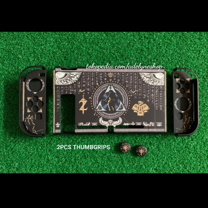 JF6 Hard Case Zelda Hyrule Warriors Theme for Nitendo Switch V1/V2 - BLACK ZELDA