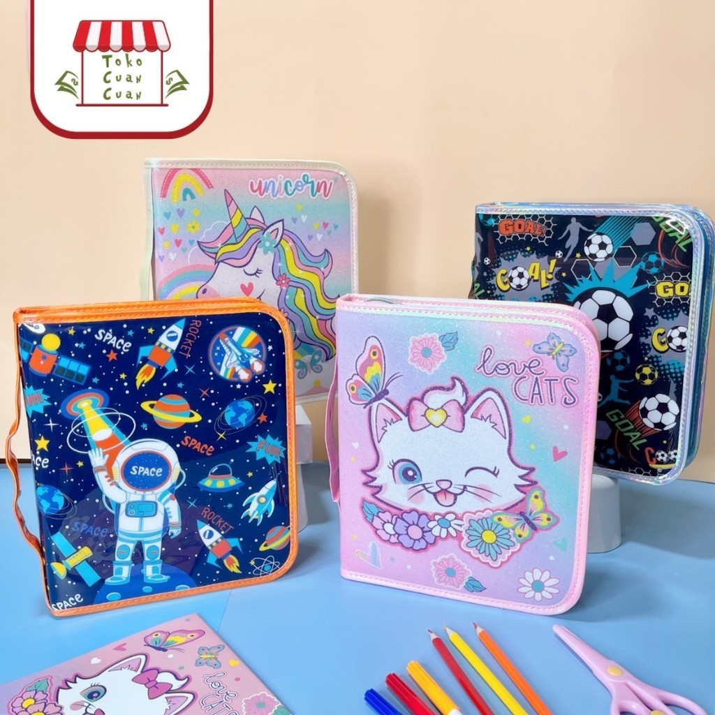 

TCC VEST Stationary Set Kotak Pensil Set Alat Gambar Tulis DIY Peralatan Sekolah