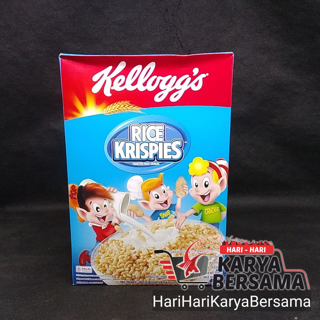 

KELLOGG'S RICE KRISPIES TOASTED RICE CEREAL SEREAL SARAPAN BERAS 130GR