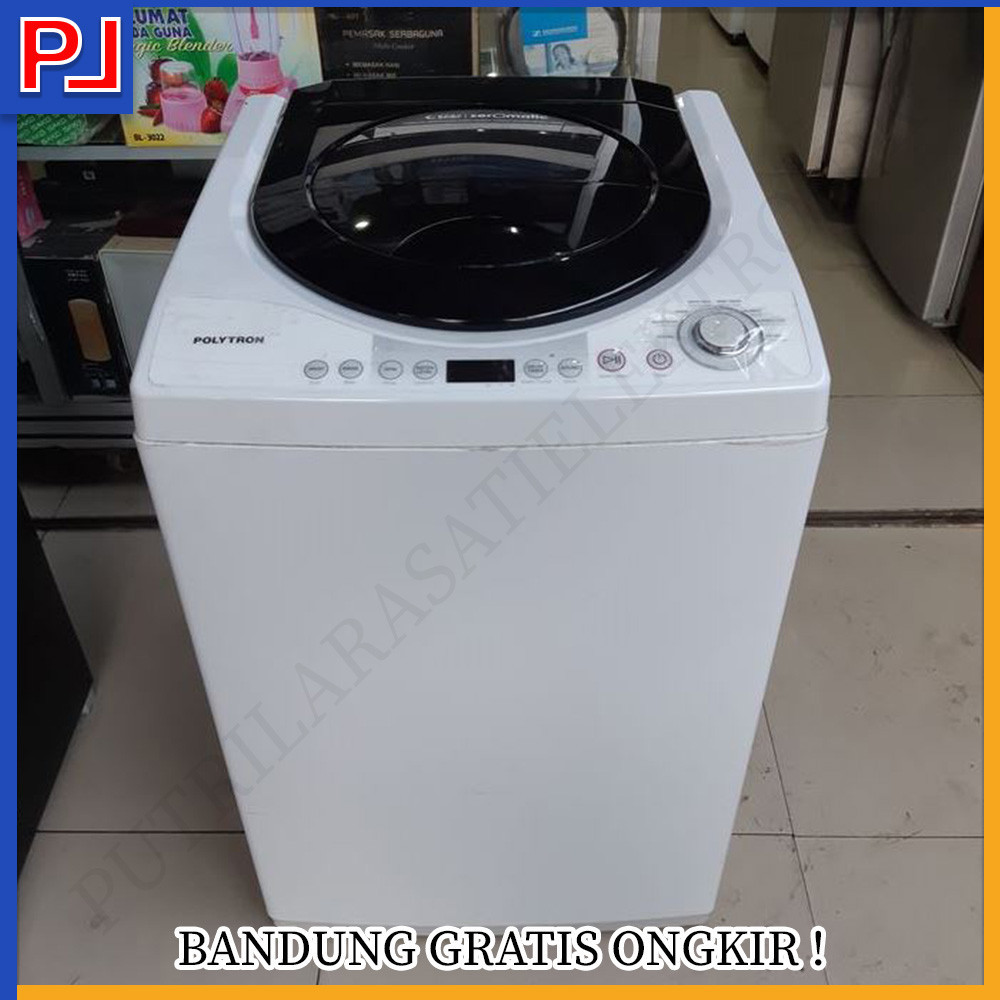 MESIN CUCI 1 TABUNG POLYTRON Belleza PAW7511 7.5KG Otomatis KHUSUS BANDUNG, JAKARTA & JAWABARAT