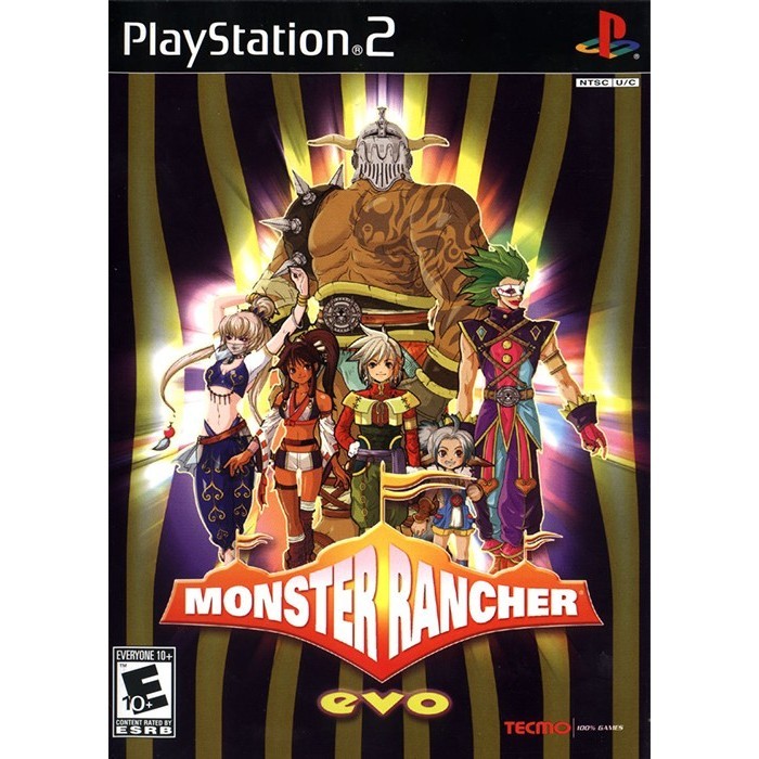Kaset Playstation 2 - Monster Rancher Evo