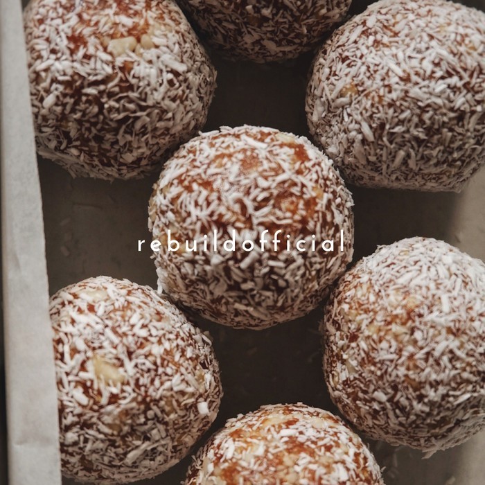 

New Vegan Caramel Coconut Bliss Balls - GF & No Refined Sugar - Box of 6