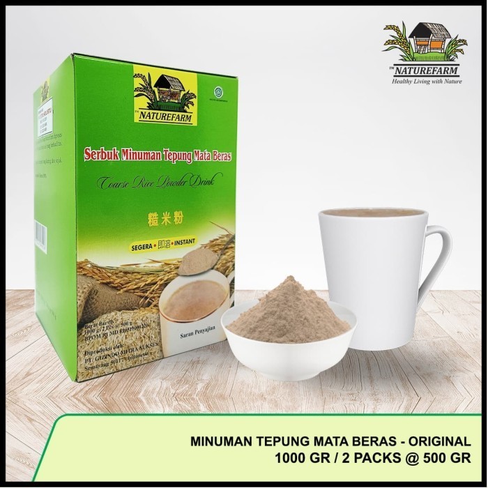 

MINUMAN TEPUNG MATA BERAS NATURE FARM NATUREFARM -
