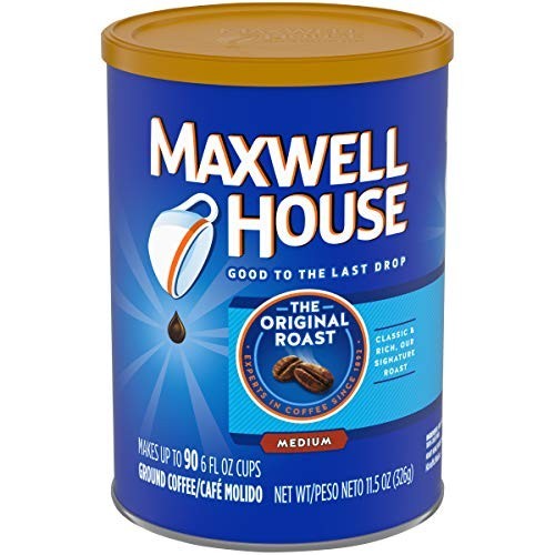Maxwell House Original Roast Ground Coffee Black (11.5 oz Can)