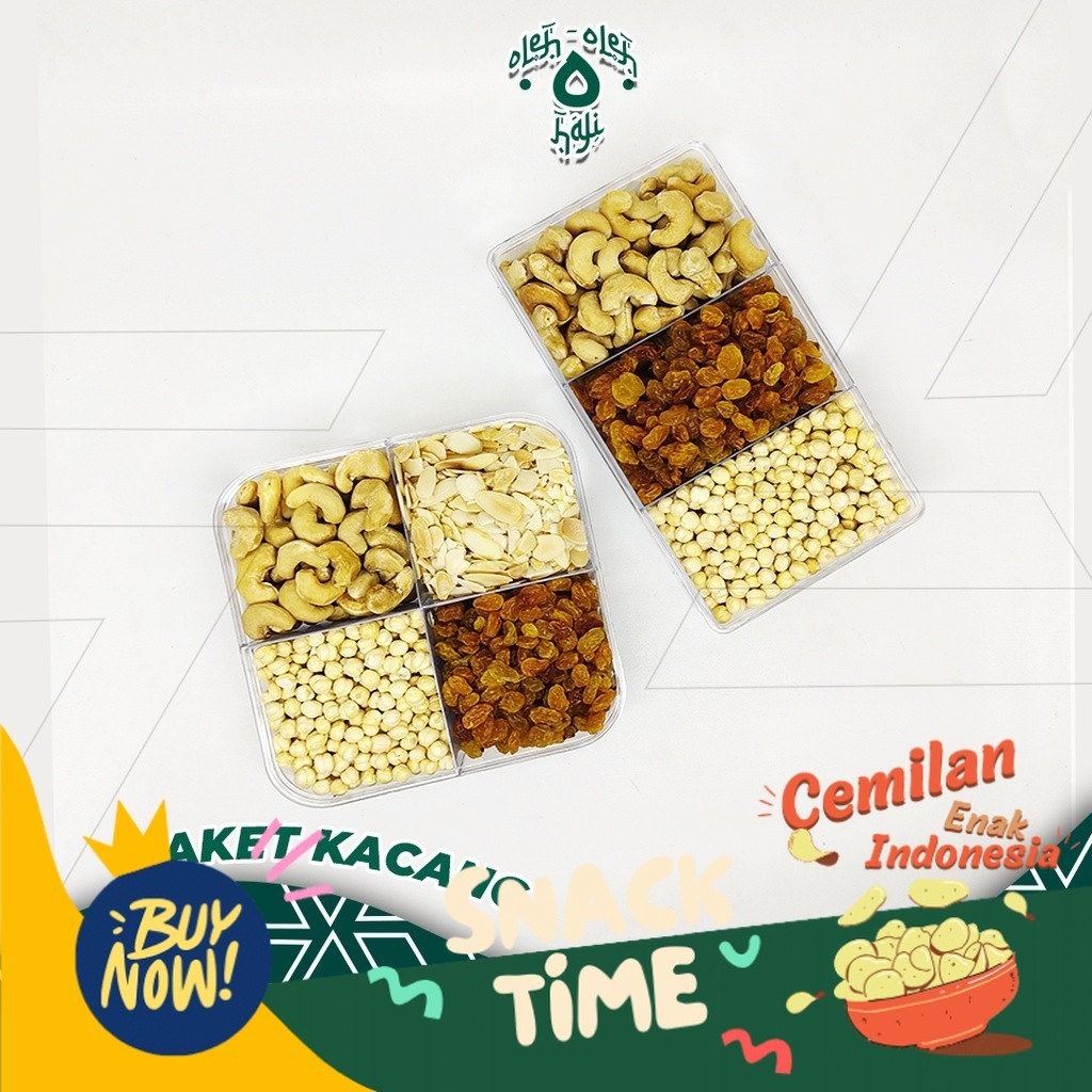 

Special Diskon Paket Kacang 3in1 4in1 / Oleh-oleh Haji kacang mix / Oleh Oleh Mix Nut