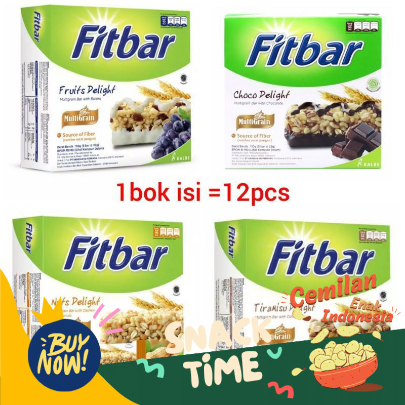 

Special Diskon FITBAR SNACK SEHAT ISI 12 PCS