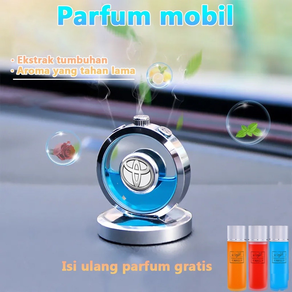 Farfum mobil Cair dan Botol Kaca farfum mobil  Ruangan & Aromaterapi Bisa Isi Ulang