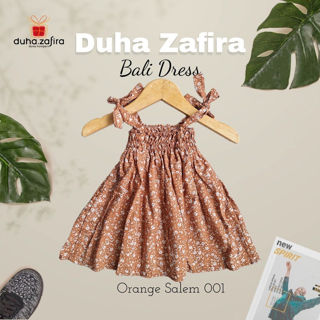 Dress Anak Bahan Rayon Viscose untuk Usia 0-18 Bulan / Bali Dress Daster Bayi | Duha Zafira