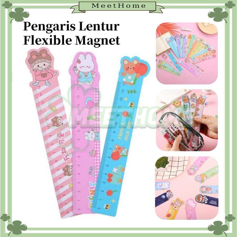 

Penggaris Magnet Flexible Lucu/Penggaris Magnet Animal/ Penggaris Lentur Magnet