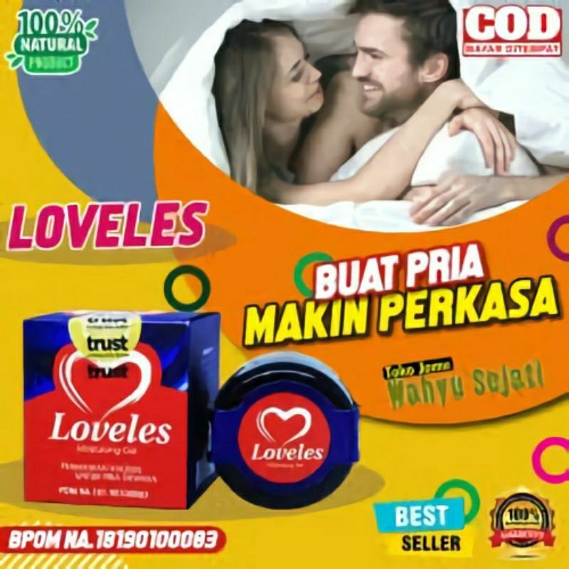 NEW ASLI Loveles Moisturizing Gel Original - Loveles Original BPOM