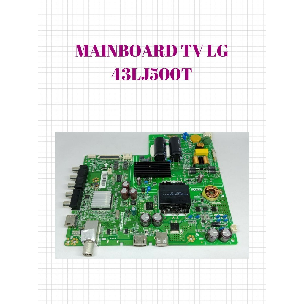 MAINBOARD TV LG MODEL 43LJ500T