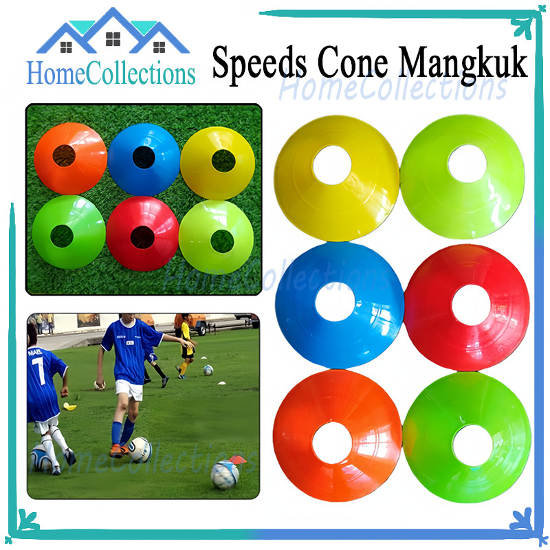 Speeds Cone Mangkuk/Cone Mangkuk Bola Kaki/Mangkok Marker Sports