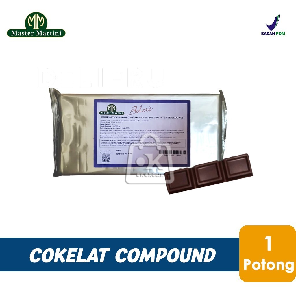 

Cokelat Compound Bolero Intens Blocks Master Martini (1 Potong)