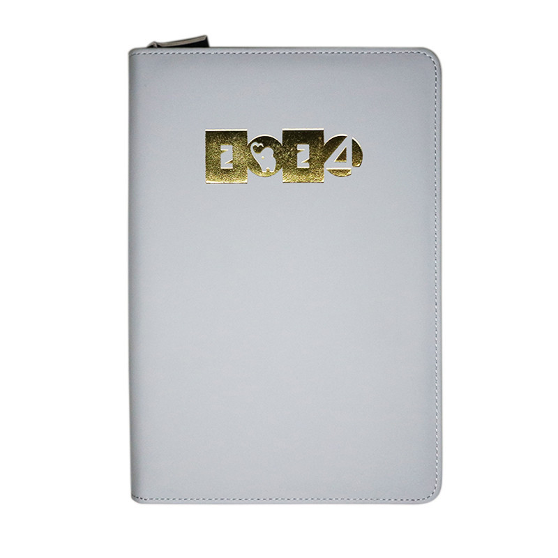 

Kustom LOGO PU Kulit Penutup Buku Harian 2023 Notebook A5 Sekolah Stasioner dengan Ritsleting