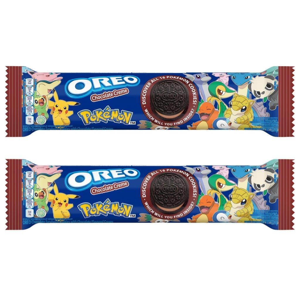 

OREO CHOCOLATE CREAM, 119.6G x 2 - Pokemon Edition