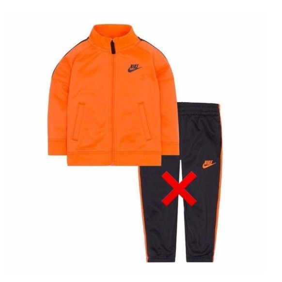 BAJU JAKET NIKE ORANGE SIMPLY RESLETING WHITE NIKE ANAK LAKI-LAKI
