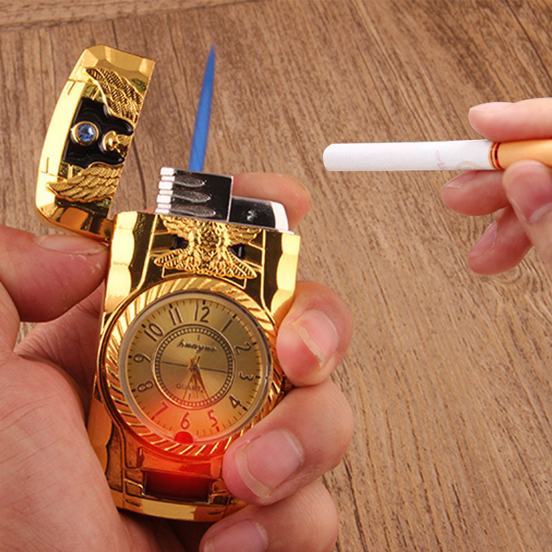 Korek Api Korek Api Unik Korek Api + Jam Unik Jam Aktif Bentuk Bulat Model Jam Clock Watchberkah