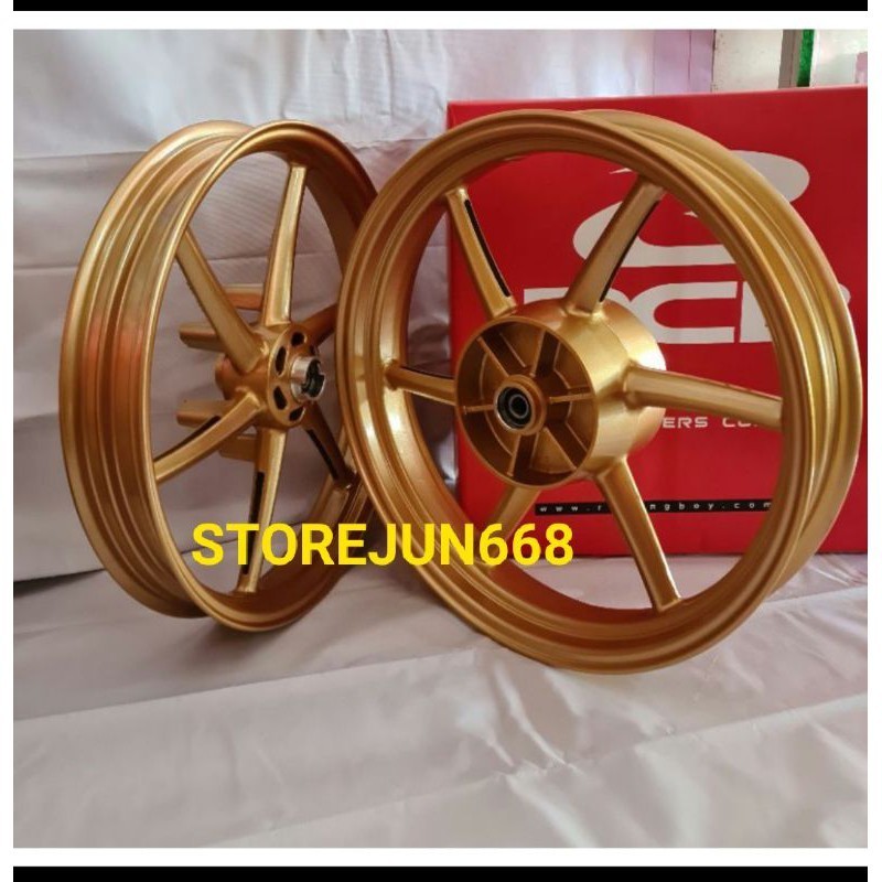 Velg RCB Racing Boy SP522 Ninja 150 RR Warna Gold .velg motor Racingboy buat Ninja