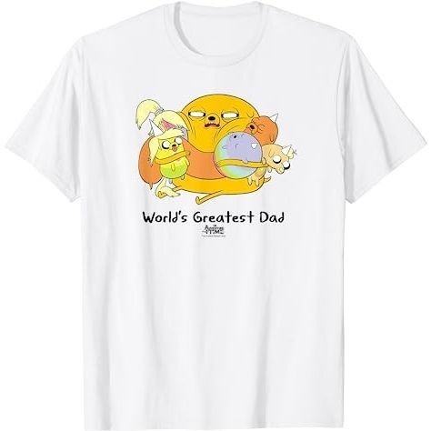 Adventure Time World's Greatest Dad T-Shirt