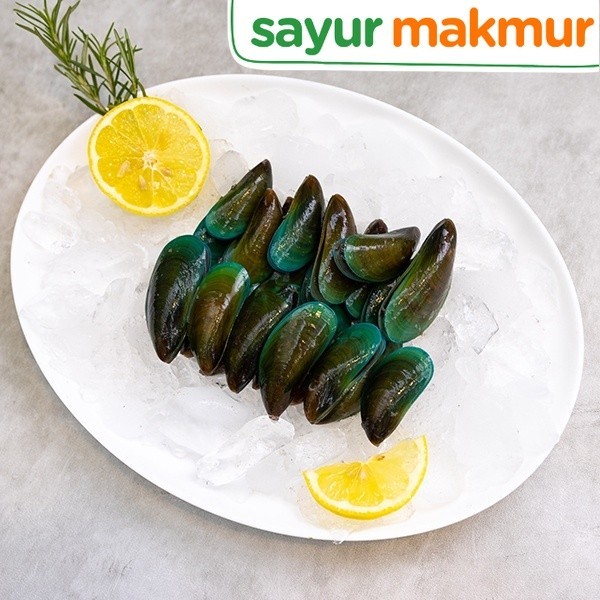 

Golden Seafood Kerang Hijau 500 gram Sayurmakmur