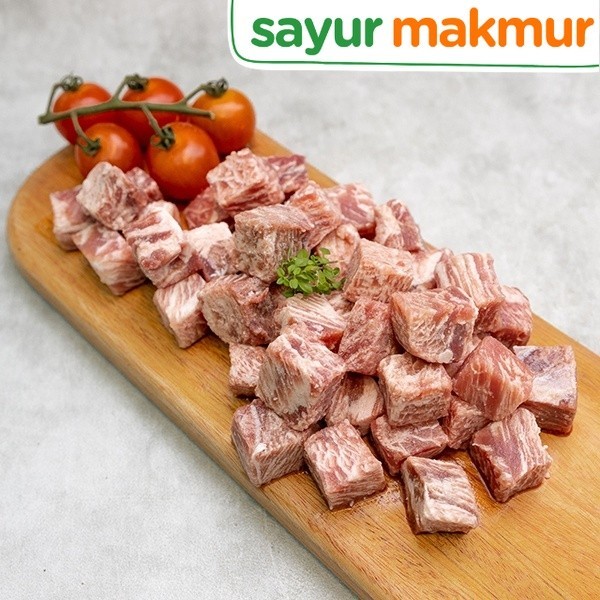 

Fadagi Saikoro Beef Meltique Cube 2x2 500 gram Sayurmakmur