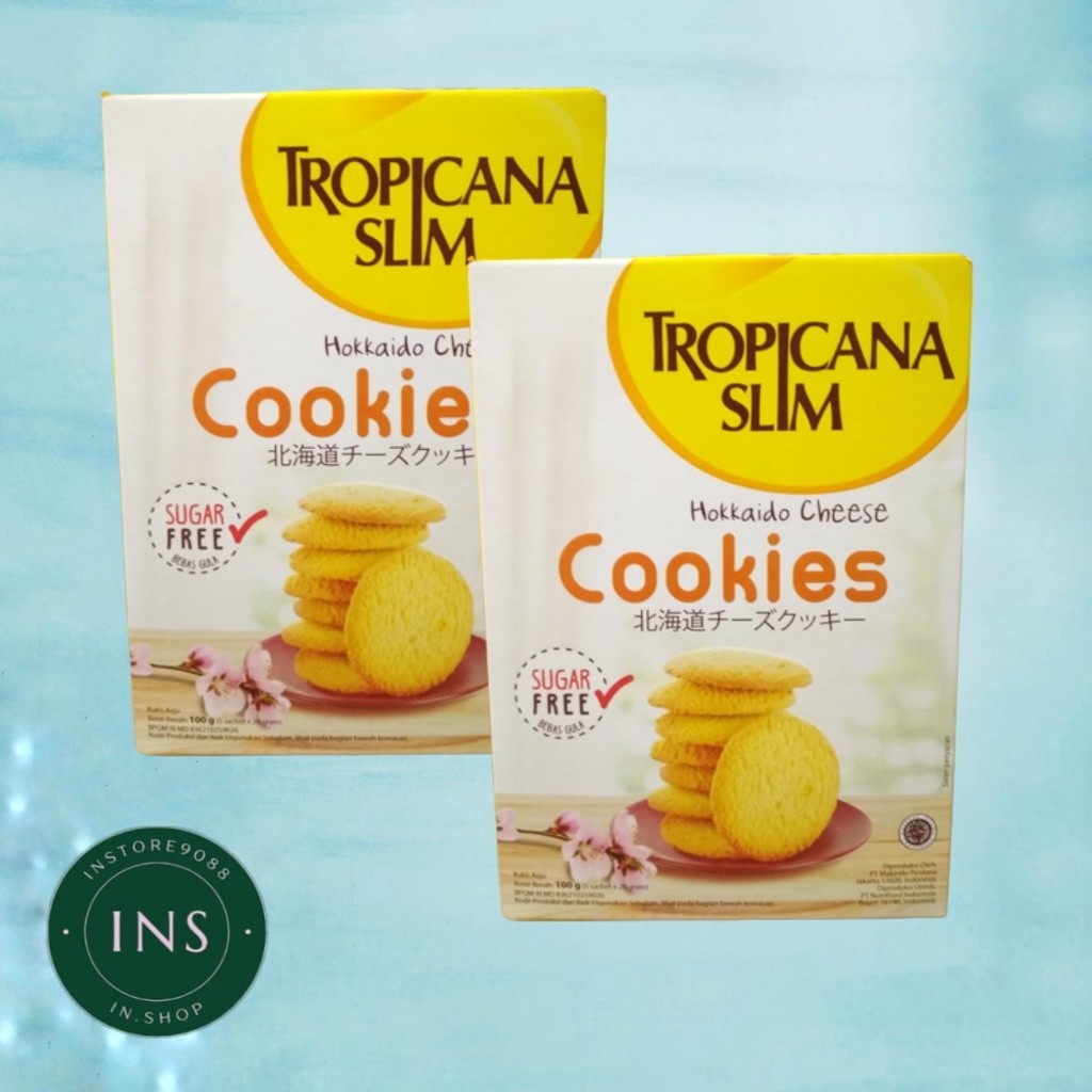 

TROPICANA SLIM COOKIES HOKKAIDO CHEESE 100G