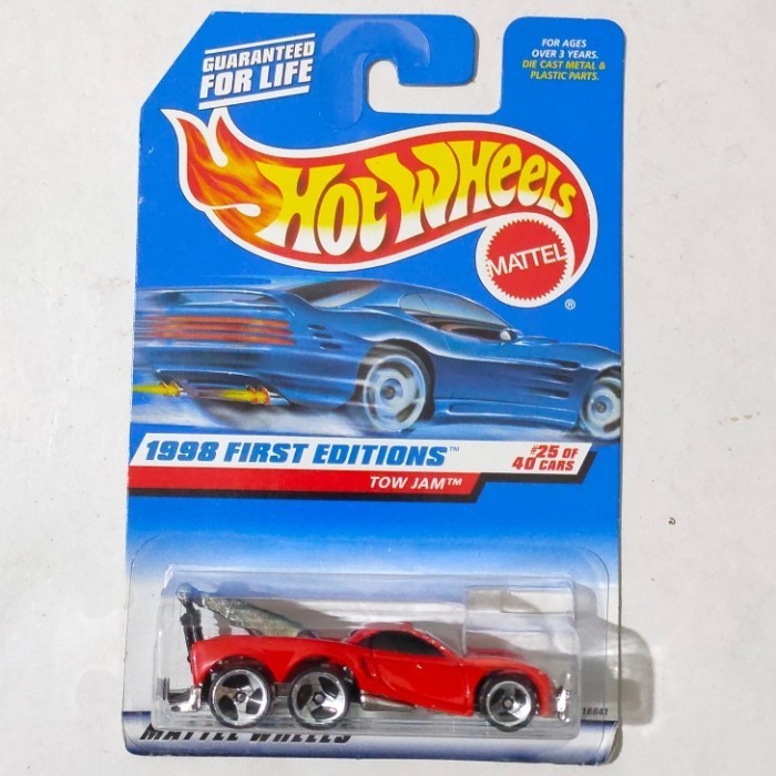 Hotwheels Hot Wheels Tow Jam merah 1998 First Editions -DD24