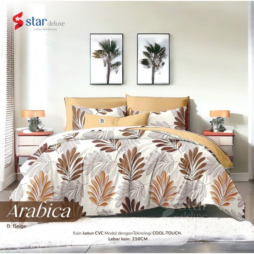 Sierra - Bedcover Set Single - Arabica