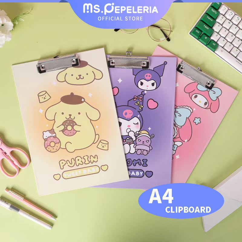 

Papan Ujian Random/Papan Ujian A4 CLIPBOARD EXAM Cute Papan Alat Tulis Ujian-Ms.Pepeleria