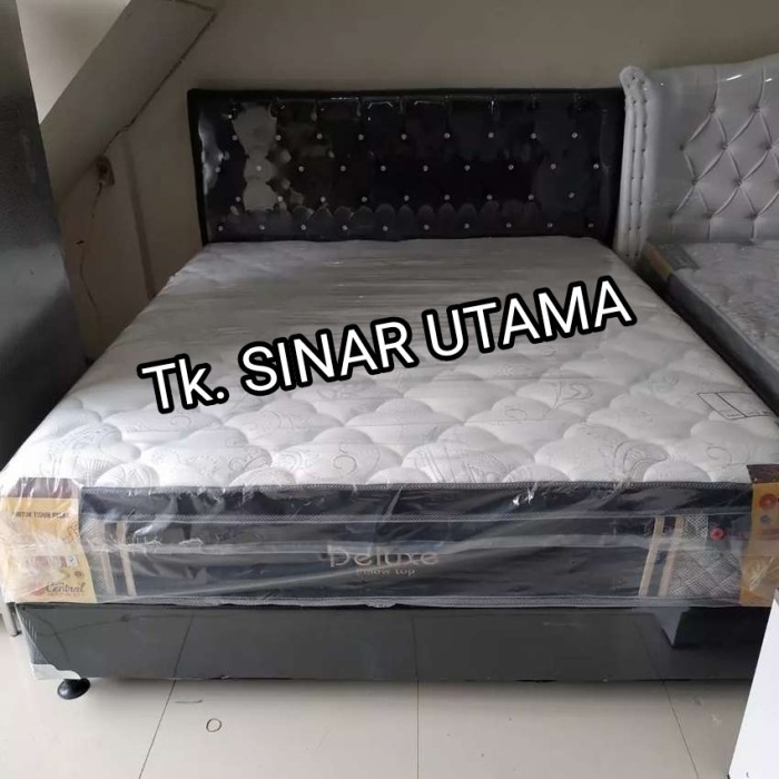 Plastik Kasur Ranjang Spring Bed Plastik Springbed K - Kasur 90 x 200