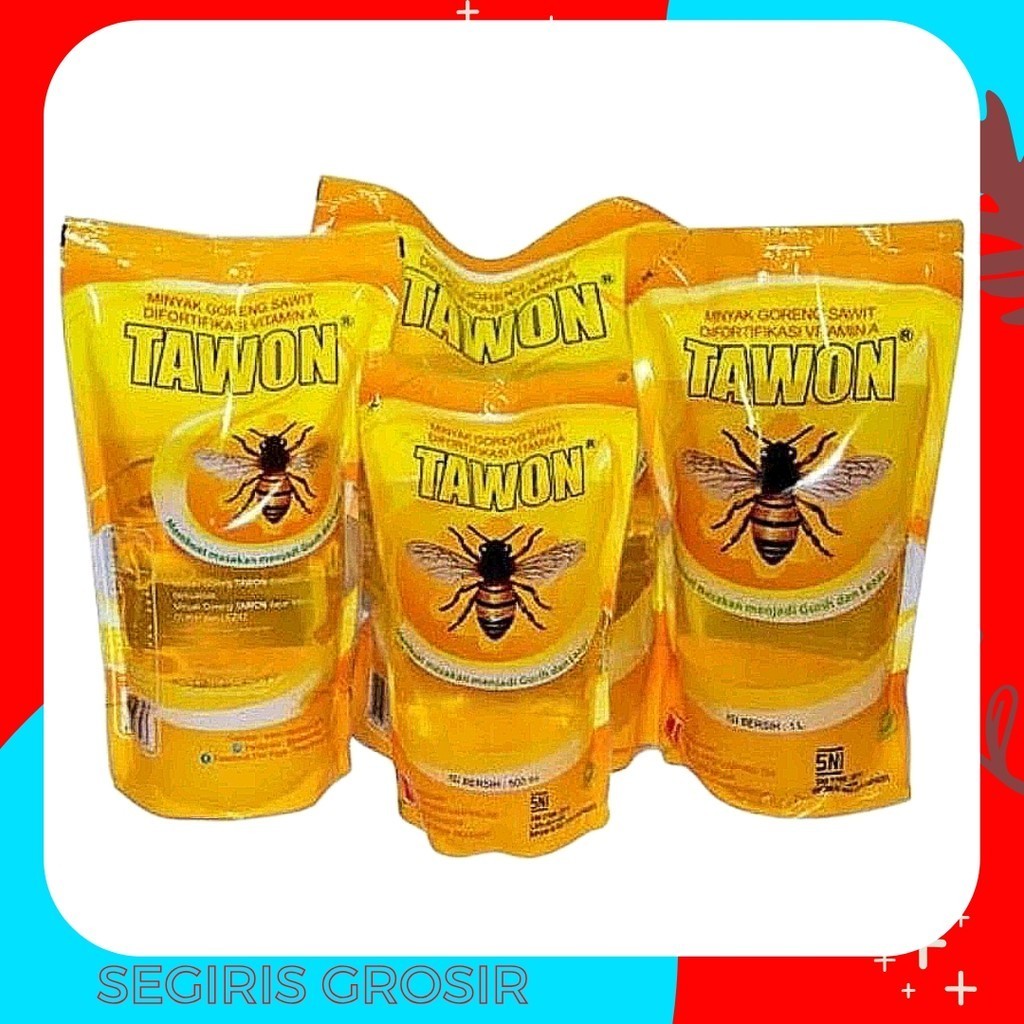 

Tawon minyak goreng refill 500 ml