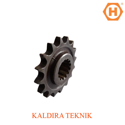 PROMO CUCI GUDANG - Sproket 16T Traktor Rotary KUBOTA K-120 Sparepart OEM Kubota