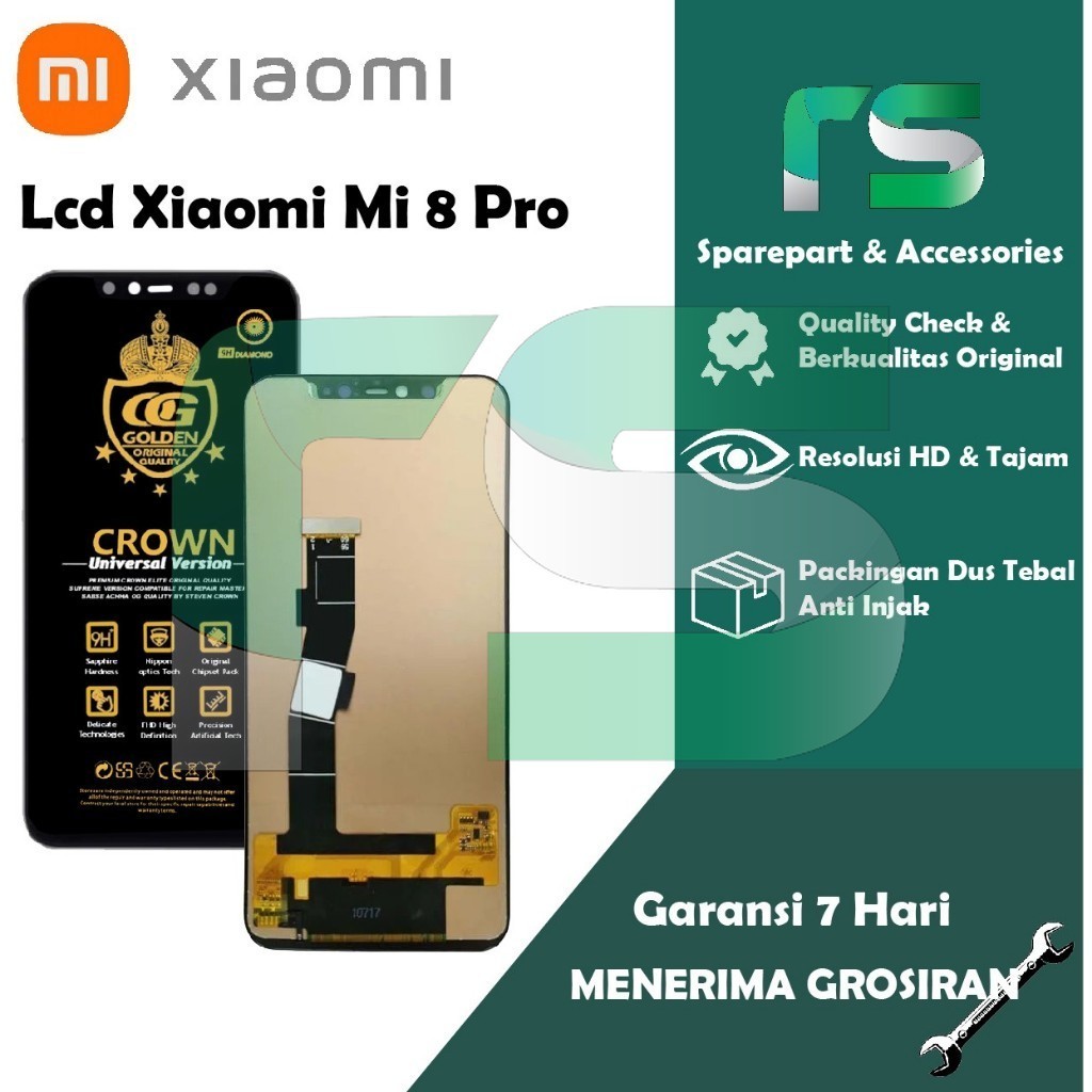LCD TOUCHSCREEN XIA0M1 MI 8 PRO / MI 8 PRO EXPLORER OLED ORIGINAL