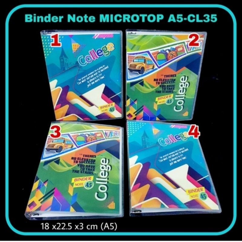 binder a5 buku catatan jurnal agenda menulis notes bisa diisi ulang