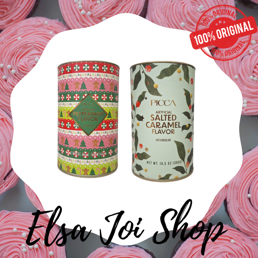 

ELSAJOISHOP - Picca Hot Cocoa / Chocolate Mix - 300 Gr