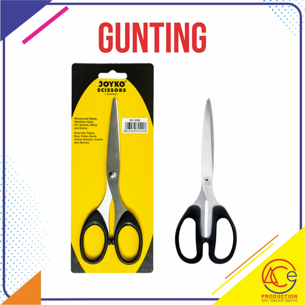 

GUNTING JOYKO GUNTING BESAR SC-848 GUNTING SEDANG SC-838