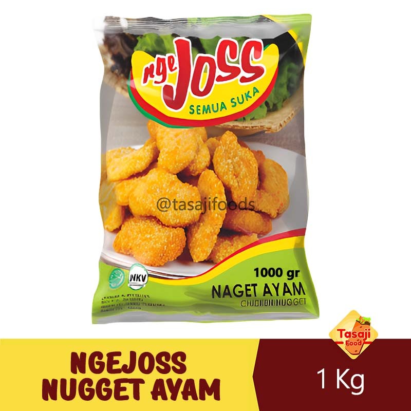

NgeJoss Chicken Nugget 1 Kg Nugget Ayam