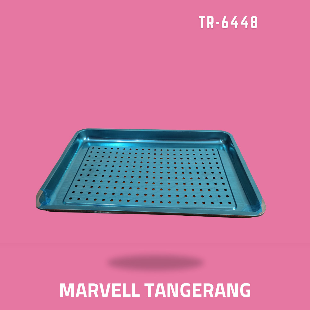 Loyang Kue Berlubang Stainless Steel Bakery Pan Perforated TR 6420P