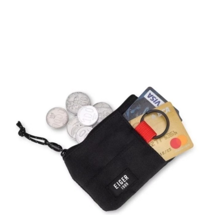 bismillahEIGER 6605 X-CORDYLINE WALLET dompet KTP SIM ATM stnk kartu dll - bk