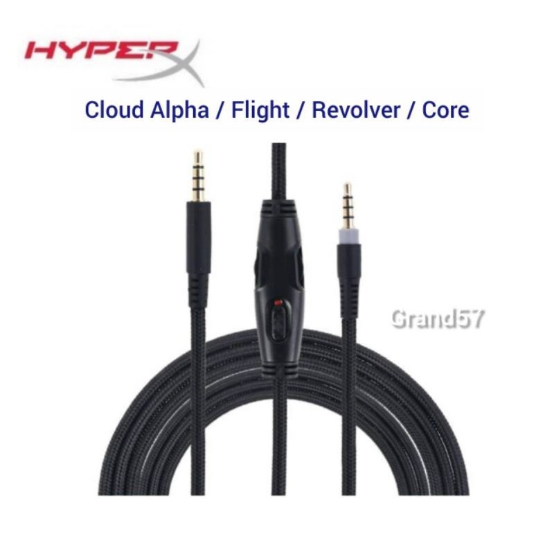 Kabel Audio HyperX Hyper X Cloud Alpha Flight Revolver S Core HyperX