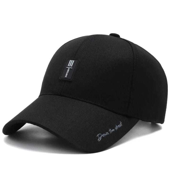 Topi Bisbol Distro Bordir logo karet / Topi Pria Wanita Terkeren