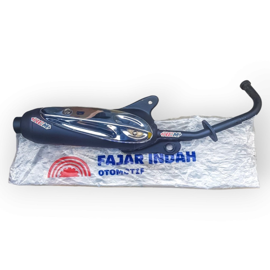 MUFFLER MUFLER ASSY KENALPOT KNALPOT MOTOR EXHAUST YAMAHA MIO 2003 2004 2005 2006 2007 2008 STANDART