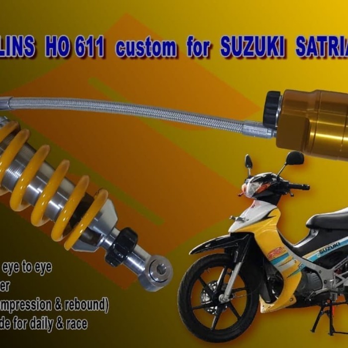 Mrynt SHOCK OHLINS HO 611 SATRIA 120 R CUSTOM ORIGINAL
