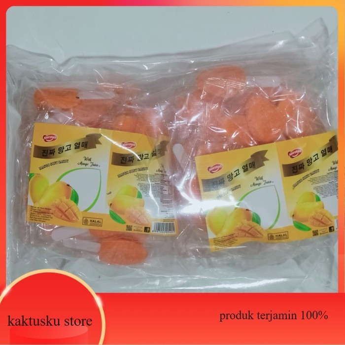 permen jelly mangga/permen jelly mangga stik eskrim/stik jelly mangga