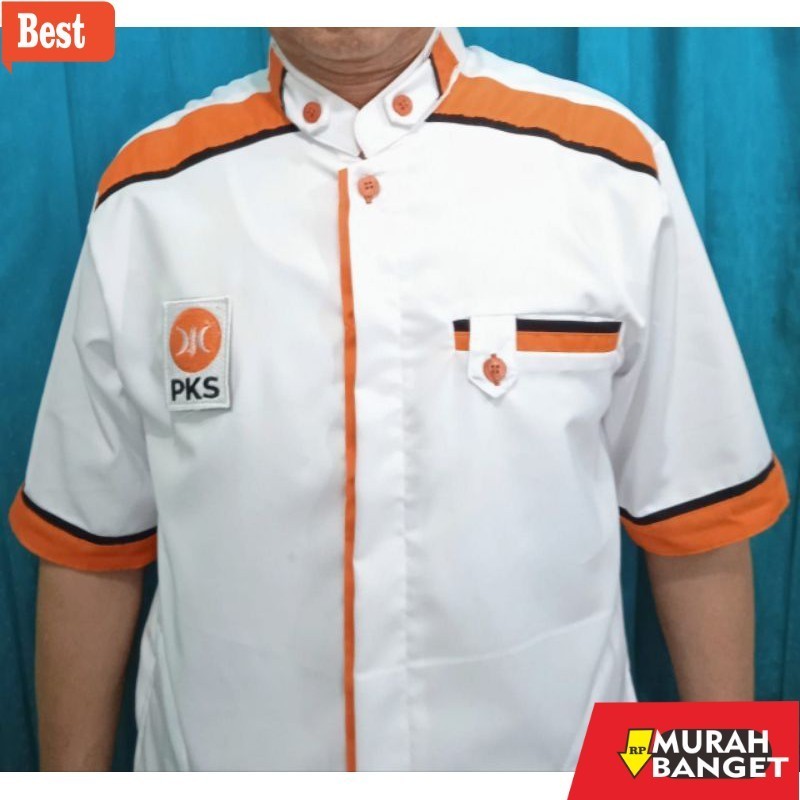Baju timur tengah pria- Kemeja PKS Model Koko