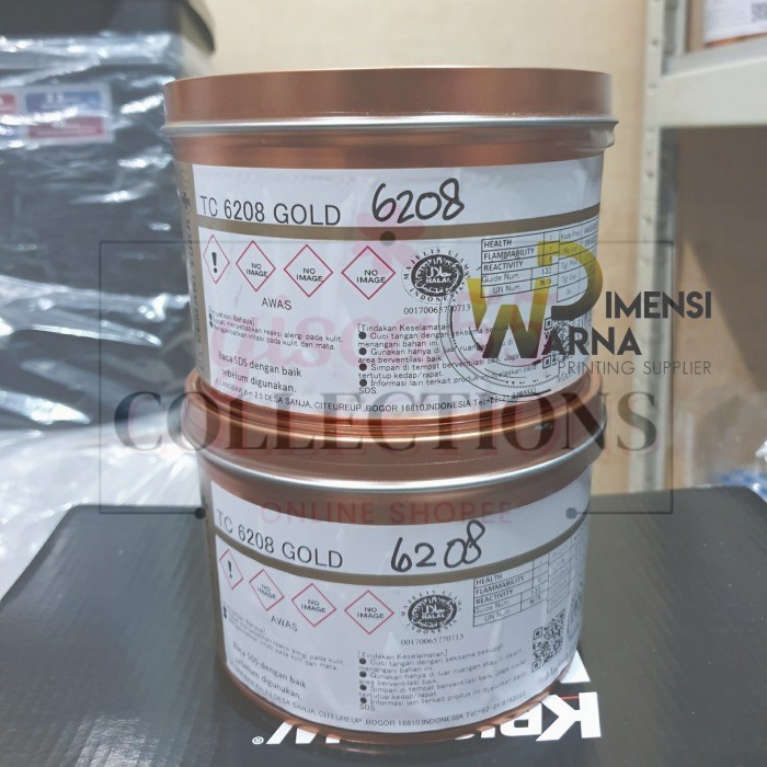 

Tinta Offset Cemani Toka - TC 6208 Gold