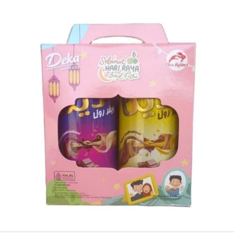 DEKA WAFER ROLL  KALENG ASTOR PAKET IDUL FITRI/LEBARAN