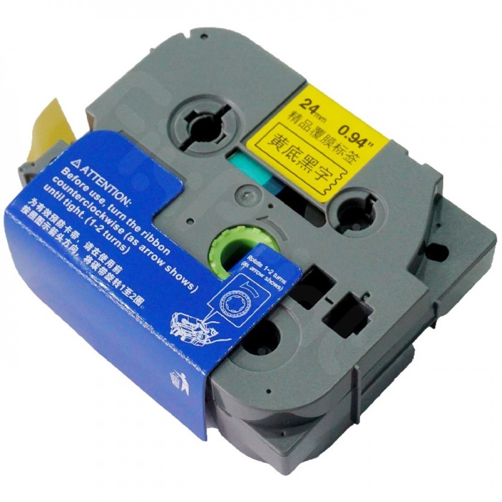 

Label Tape Casette TZE 9mm 12mm 18mm 24mm 36mm Black on White and Yellow Printer Brother PTD600 PTE500 PTE550W PTH500LI PTP700 PTP750W PT330 PT350 PT520 Compatible